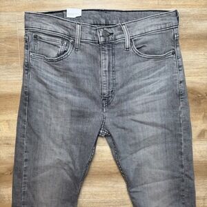 Levis Jeans Men 32x32 Gray 510 Skinny Fit Stretch Denim Modern Casual Pants NEW
